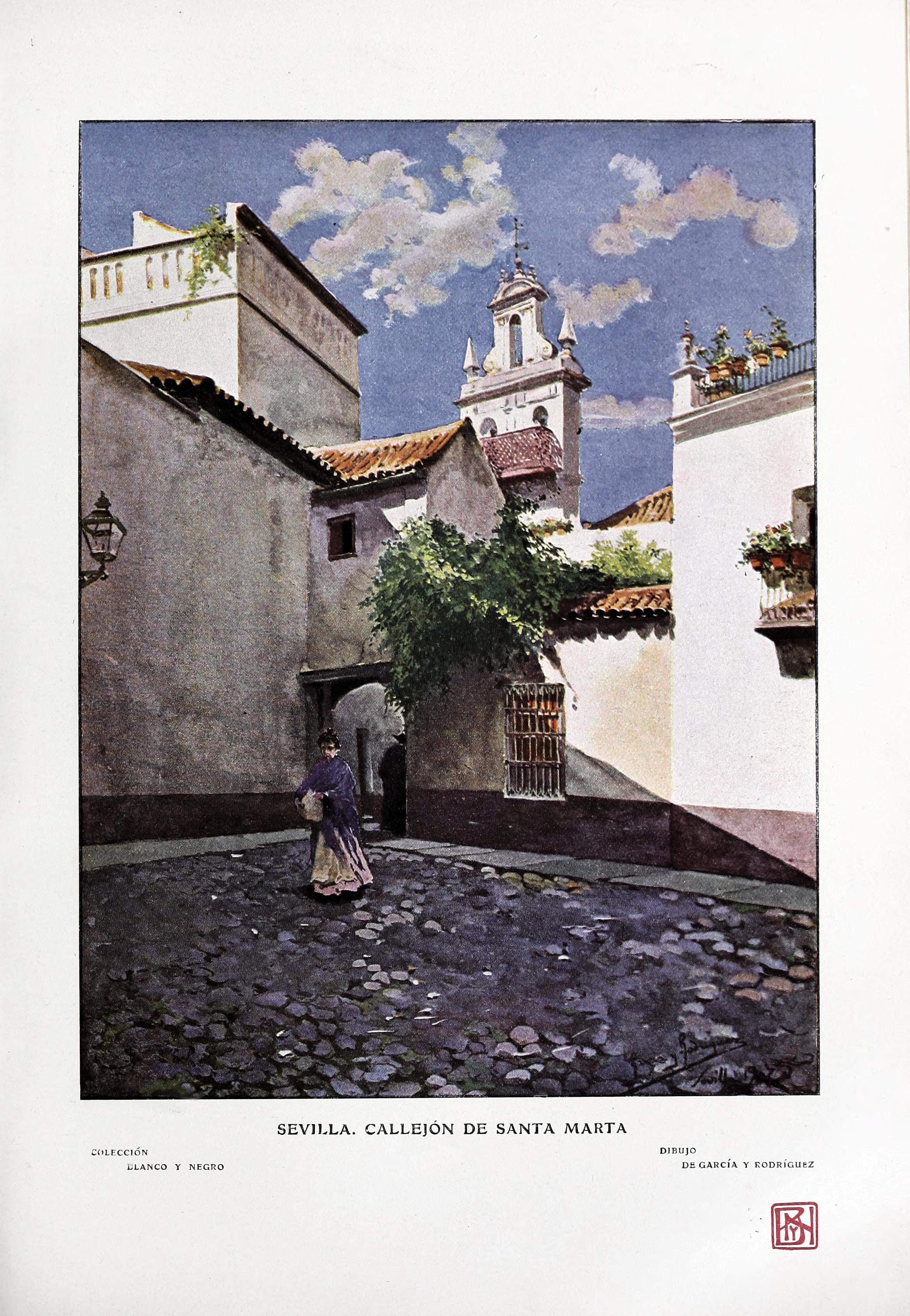 macetas en una fachada blanca